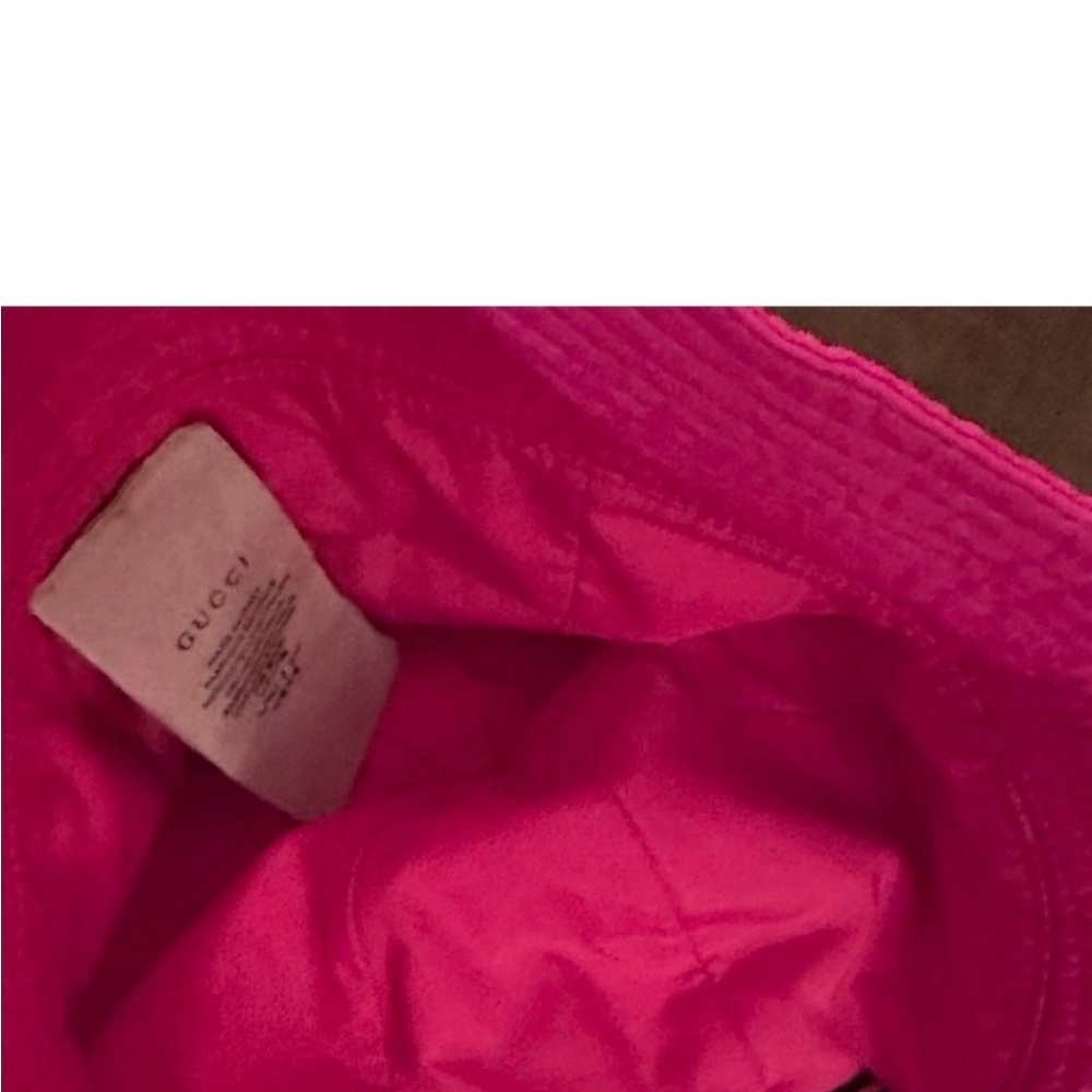 Gucci Pink Bucket Hat - Picture 4 of 9